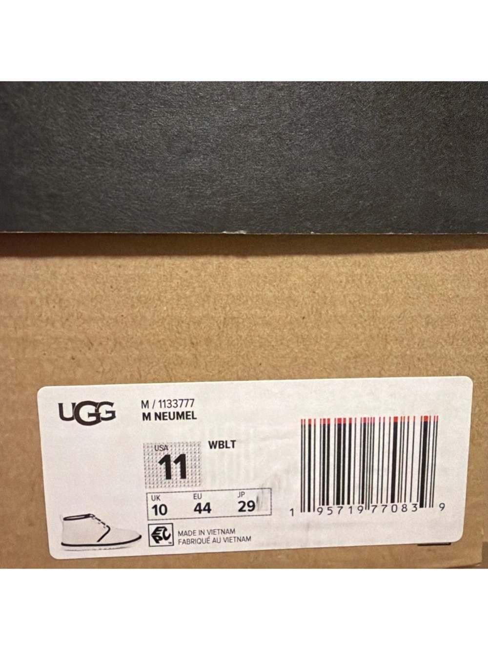 UGG Neumel Men's Boots - White